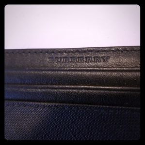 Burberry leather wallet